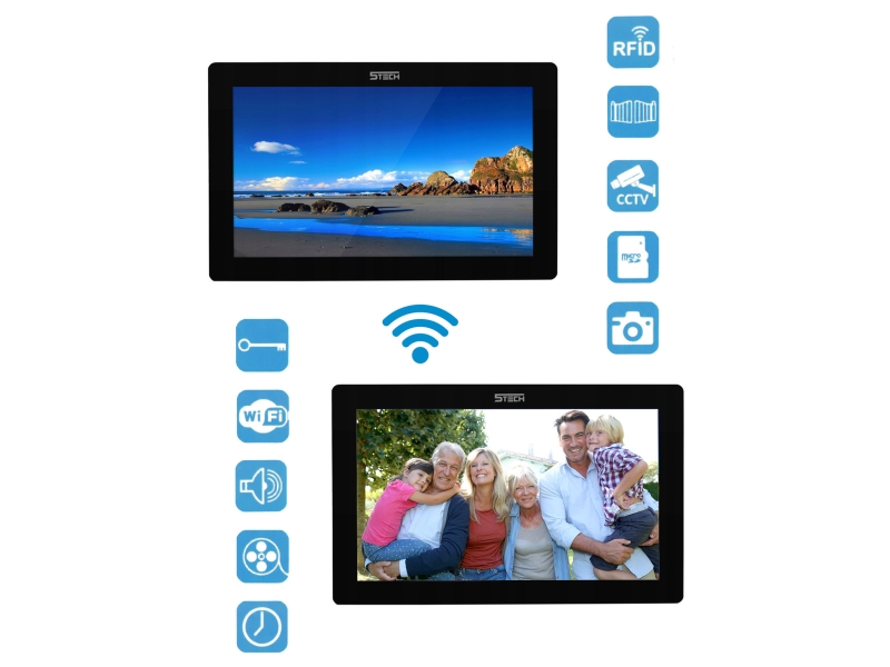 Wideodomofon WIFI 5tech Monitor 10